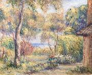 Pierre-Auguste Renoir Paysage a Cagnes France oil painting artist